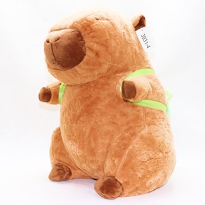 عروسک پولیشی اورجینال کاپی بارا 36 سانتی با کیف لاکپشت_عروسک